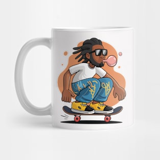 Black Skater Mug